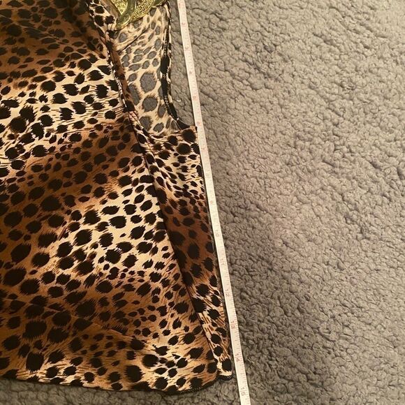 Julie’s Closet Cold Shoulder Leopard Print Sz 1X - Picture 2 of 13